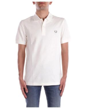Fred Perry Polo T-Shirts Und Polos - Weiß
