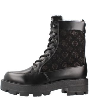 Guess Schoenen ,Zwart ,Suède Yarolen Boot