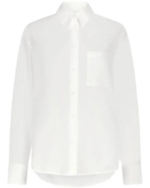 Loulou de Saison Lee Patch-Pocket Shirt - Wit