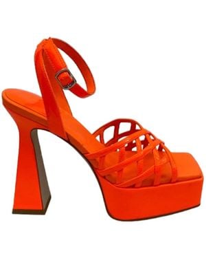 Jeffrey Campbell High Heel Sandals - Rojo