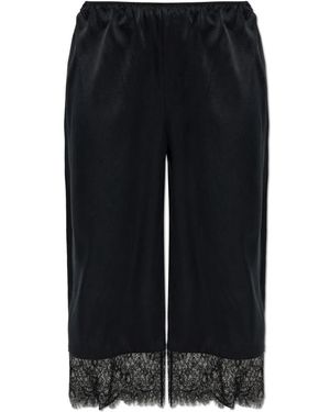 Posse Cropped Trousers - Noir
