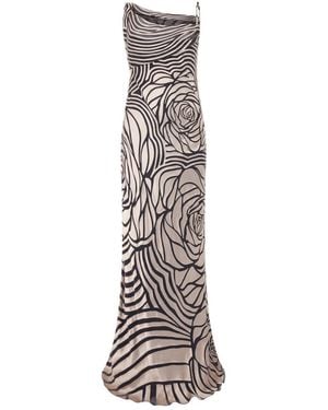 Alberta Ferretti Gowns - Brown