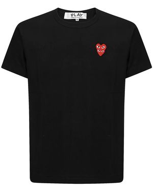 COMME DES GARÇONS PLAY T-Shirts - Nero