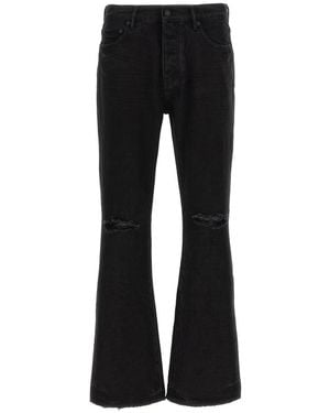 Purple Brand Flare Jeans - Black