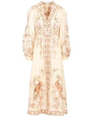 Zimmermann Midi Dresses - Neutro