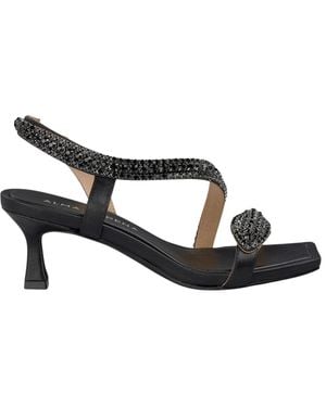 Alma En Pena. High Heel Sandals - Black
