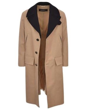 Neil Barrett Single-Breasted Coats - Neutro