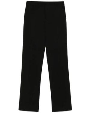 Moschino Straight Trousers - Black