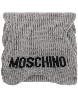 Moschino Winter Scarves - Grigio