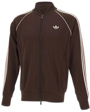 adidas Fitness ,Bruin ,Katoen Sst Track Top
