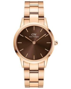 Daniel Wellington Accessoires ,Roze ,Watches - Metallic