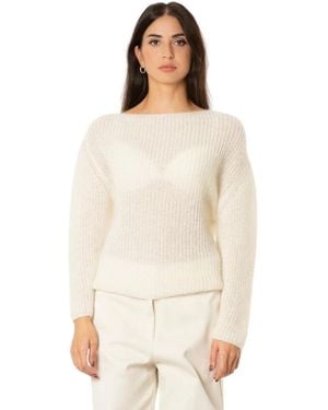 Forte Forte Round-Neck Knitwear - Bianco