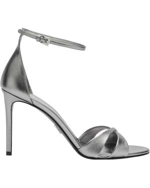Prada High Heel Sandals - White