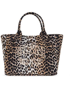 Ganni Tote Bags - Black