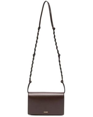 Jil Sander Tangle Wallet - Braun