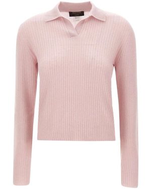 Gran Sasso Kasjmier Polo - Roze