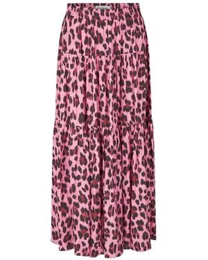 Lolly's Laundry Maxi Skirts - Red