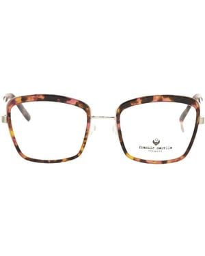Frankie Morello Glasses - Brown