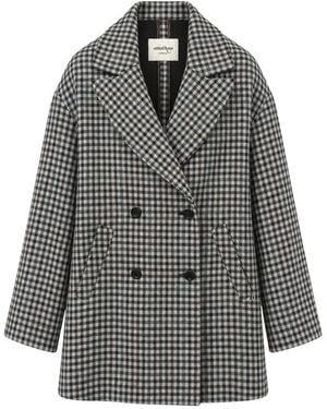Ottod'Ame Jassen ,Grijs ,Double-Breasted Coat