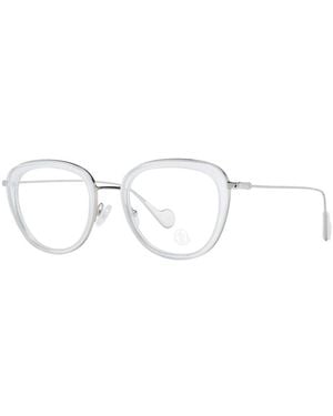 Moncler Accessoires ,Wit ,Witte Vlinder Optische Monturen - Metallic