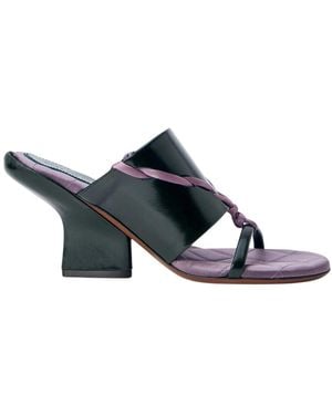 Dries Van Noten Heeled Mules - Blu