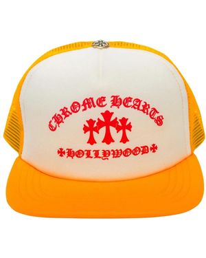 Chrome Hearts King Taco Trucker Hat - Oranje
