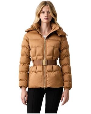 Elisabetta Franchi Winter Jackets - Marrón