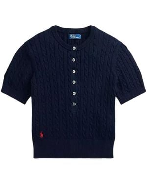 Polo Ralph Lauren Round-Neck Knitwear - Blue