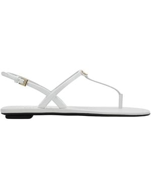 Prada Flat Sandals - Blanco