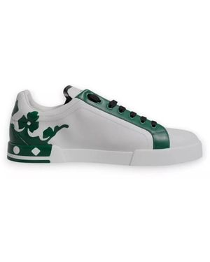 Dolce & Gabbana Crown Milano Low-Top Sneakers - Grün