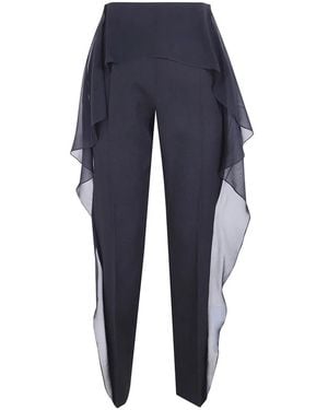 Lanvin Slim-Fit Trousers - Azul