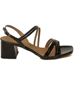 Albano High Heel Sandals - Brown