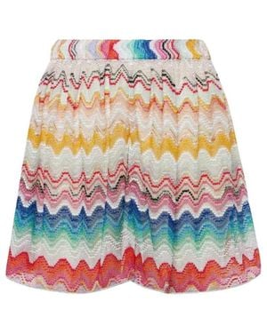 Missoni Short Shorts - Red