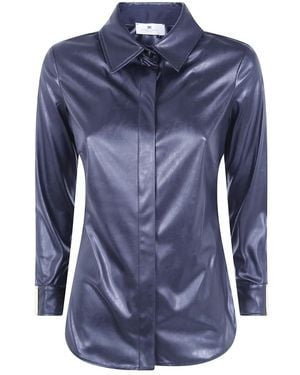 Elisabetta Franchi Shirts - Blue