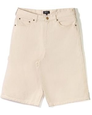 A.P.C. Casual Shorts - Natural