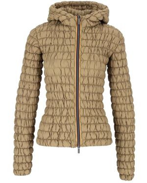 K-Way Jassen ,Polyester Shyda Tech Warm Jacket - Groen