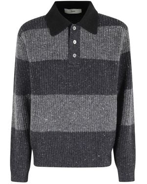DUNST Round-Neck Knitwear - Grijs