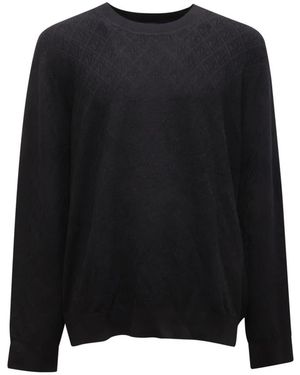 Armani Maglione Exchange Textu Sweater E - Schwarz