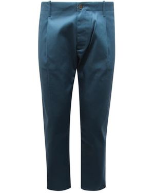 Nine:inthe:morning Slim-Fit Trousers - Blue