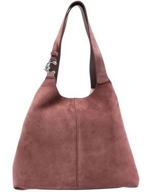 Coccinelle Tote Bags - Marrone