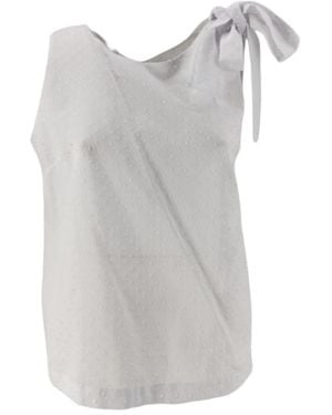 Xacus Sleeveless Tops - Grey