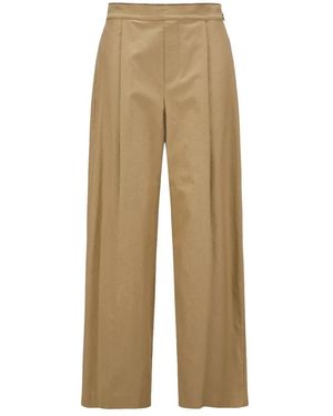 Vince Wide Trousers - Natural