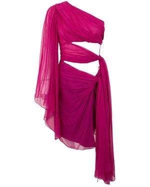 Alberta Ferretti Kleedjes ,Roze ,Kleedjes - Paars