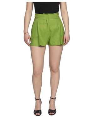Elisabetta Franchi Short Shorts - Green