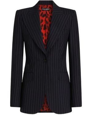 Dolce & Gabbana Blazer Monopetto - Zwart