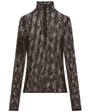 Courreges Turtlenecks - Black