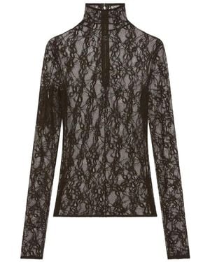 Courreges Turtlenecks - Zwart