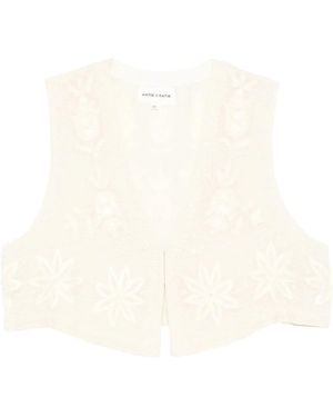 Antik Batik Vests - Bianco