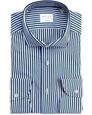 Xacus Overhemden ,Blauw ,Leer Active 21606004 Shirt