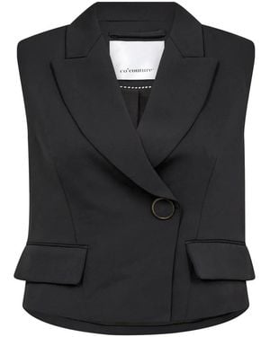 co'couture Waistcoats - Black